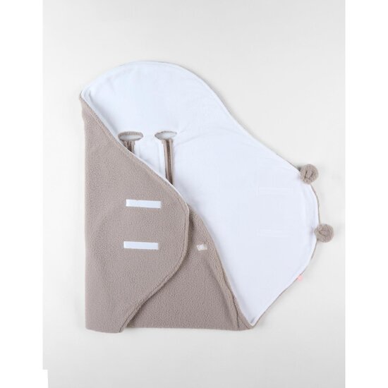 Noukie's Couverture promenade fausse fourrure M&M24 Beige  Noukie's Couverture promenade fausse fourrure M&M24 Beige