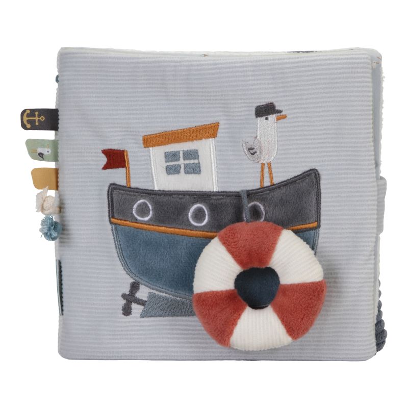 Livre d'activités en tissu Sailors bay MULTICOLORE Little Dutch