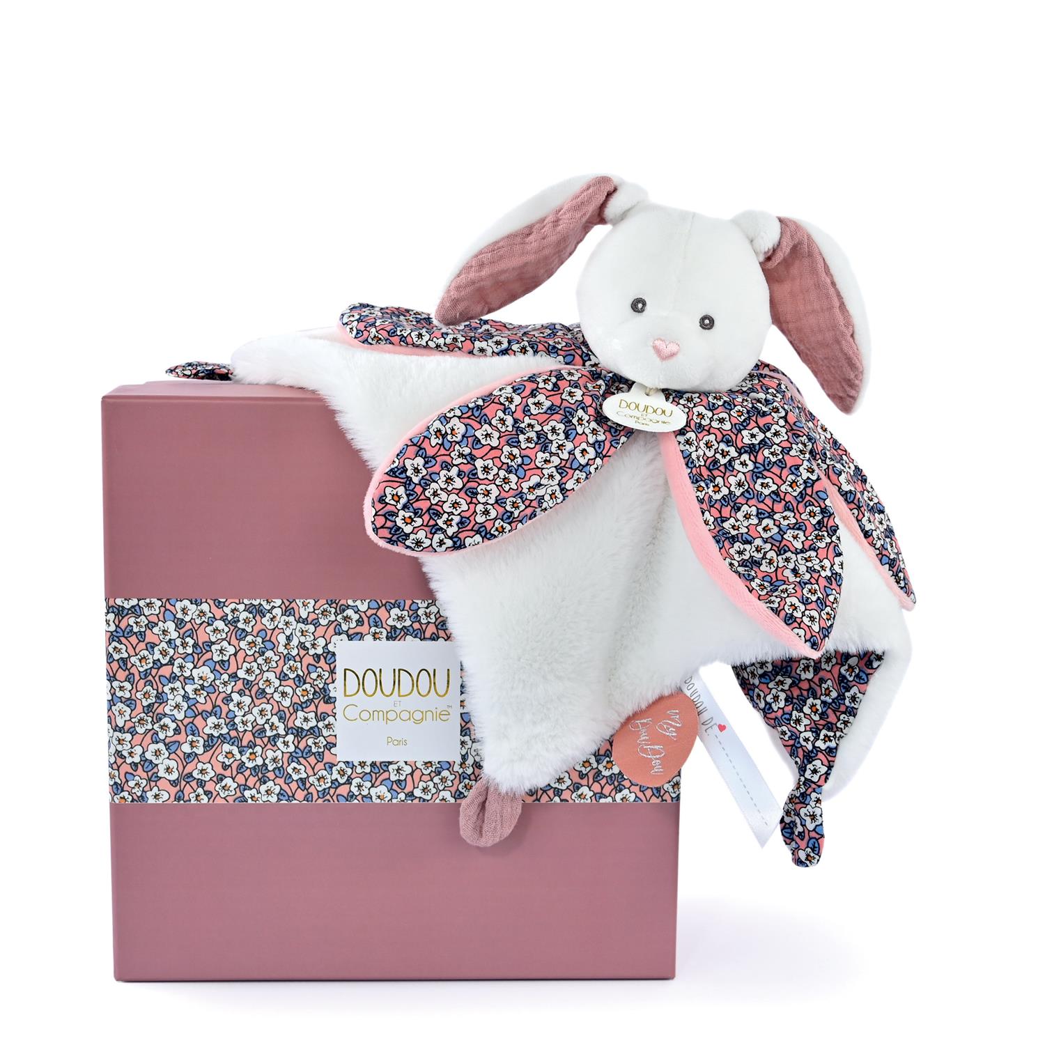 Doudou & Compagnie - Doudou pétale Bohaime ROSE Doudou & Compagnie