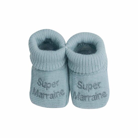 Trois Kilos Sept Chaussons Parrain/Marraine Multicolore Dès la naissance Trois Kilos Sept Chaussons Parrain/Marraine Multicolore Dès la naissance