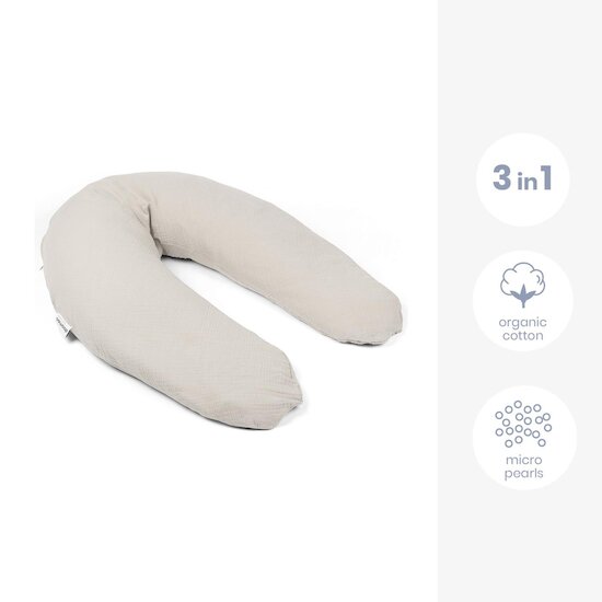Doomoo Coussin de maternité Comfy Big Tetra Tetra Almond 
