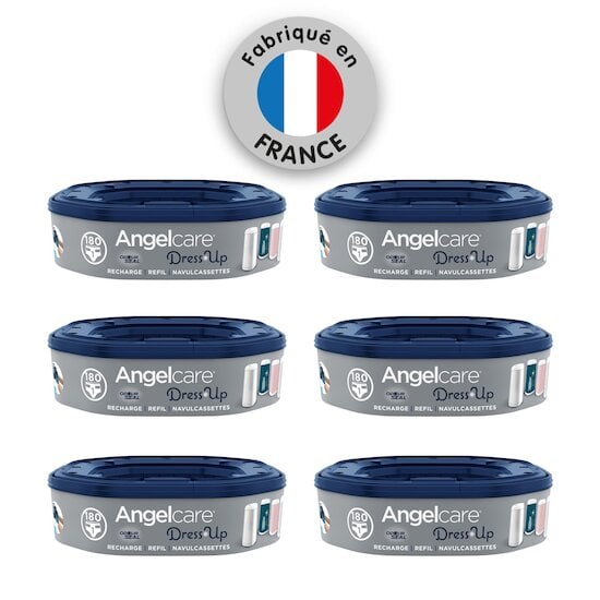 Angelcare 6 recharges poubelle Dress up  