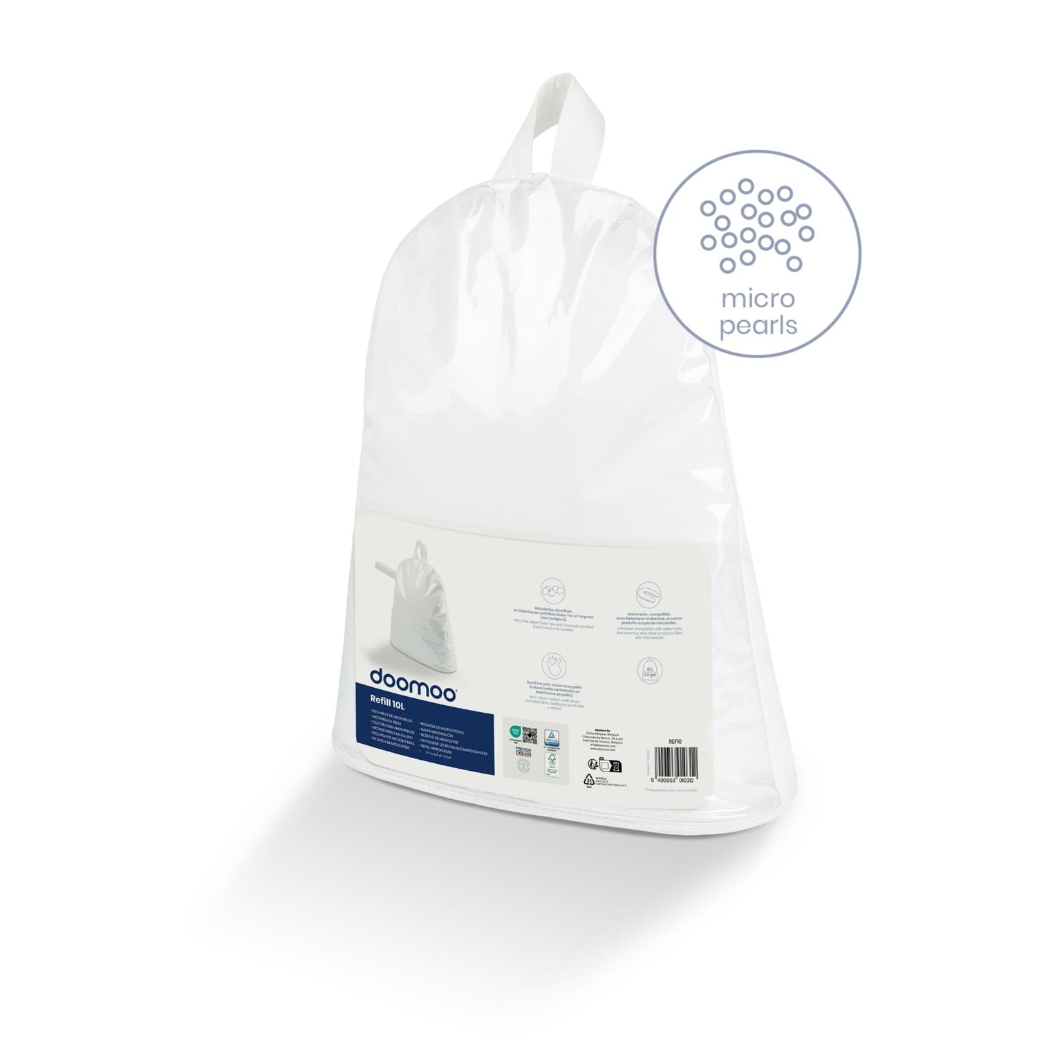 Recharge pour coussin d'allaitement BLANC Doomoo