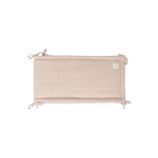 Jollein Tour de parc grain knit Wild Rose 180x30 cm