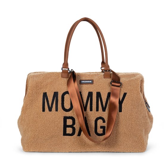 Childhome Sac à langer Mommy Bag teddy Beige  Childhome Sac à langer Mommy Bag teddy Beige