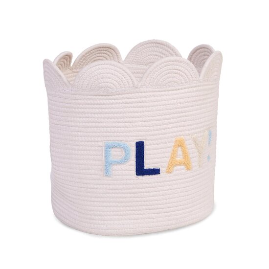 Childhome Panier fleur Ecru  Childhome Panier fleur Ecru