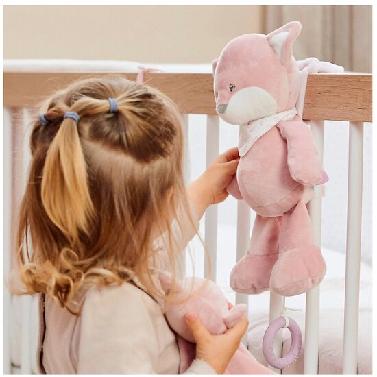 Nattou Mini musical renard Alice Alice et Pomme Rose 18 cm Nattou Mini musical renard Alice Alice et Pomme Rose 18 cm