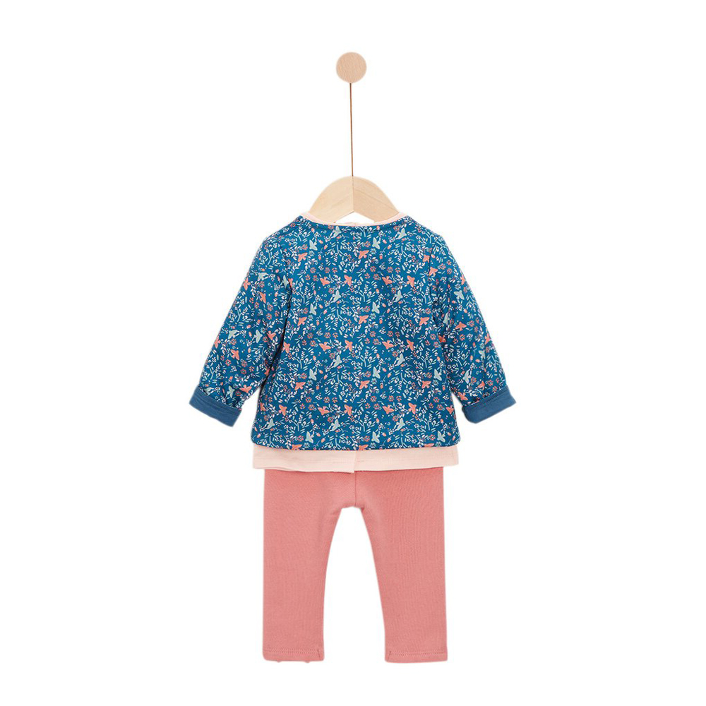 Marèse - Ensemble 3 pièces Poésie d'Automne BLEU Marèse