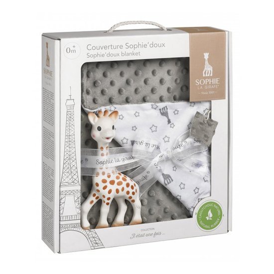 Sophie la girafe Couverture Sophie'doux Gris 