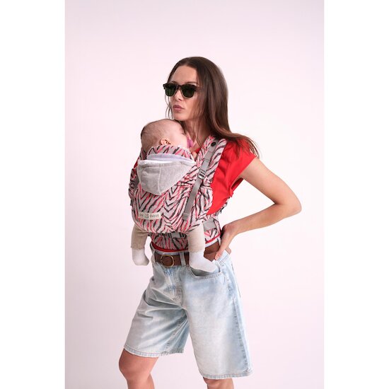 Love Radius by JPMBB Porte-bébé Hoodie Carrier 2 Pink Bazar  Love Radius by JPMBB Porte-bébé Hoodie Carrier 2 Pink Bazar