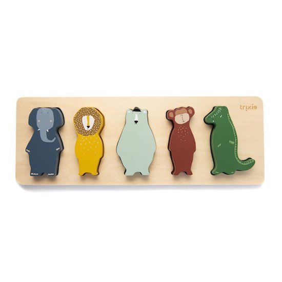Trixie Puzzle de formes en bois   Trixie Puzzle de formes en bois