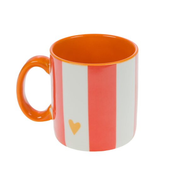 Amadeus Tasse Mamie Ella Blanc Et Orange  Amadeus Tasse Mamie Ella Blanc Et Orange