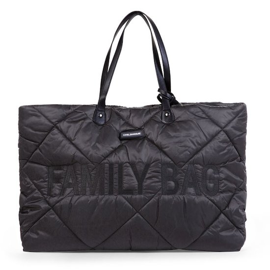 Childhome Family Bag Matelassé Noir 