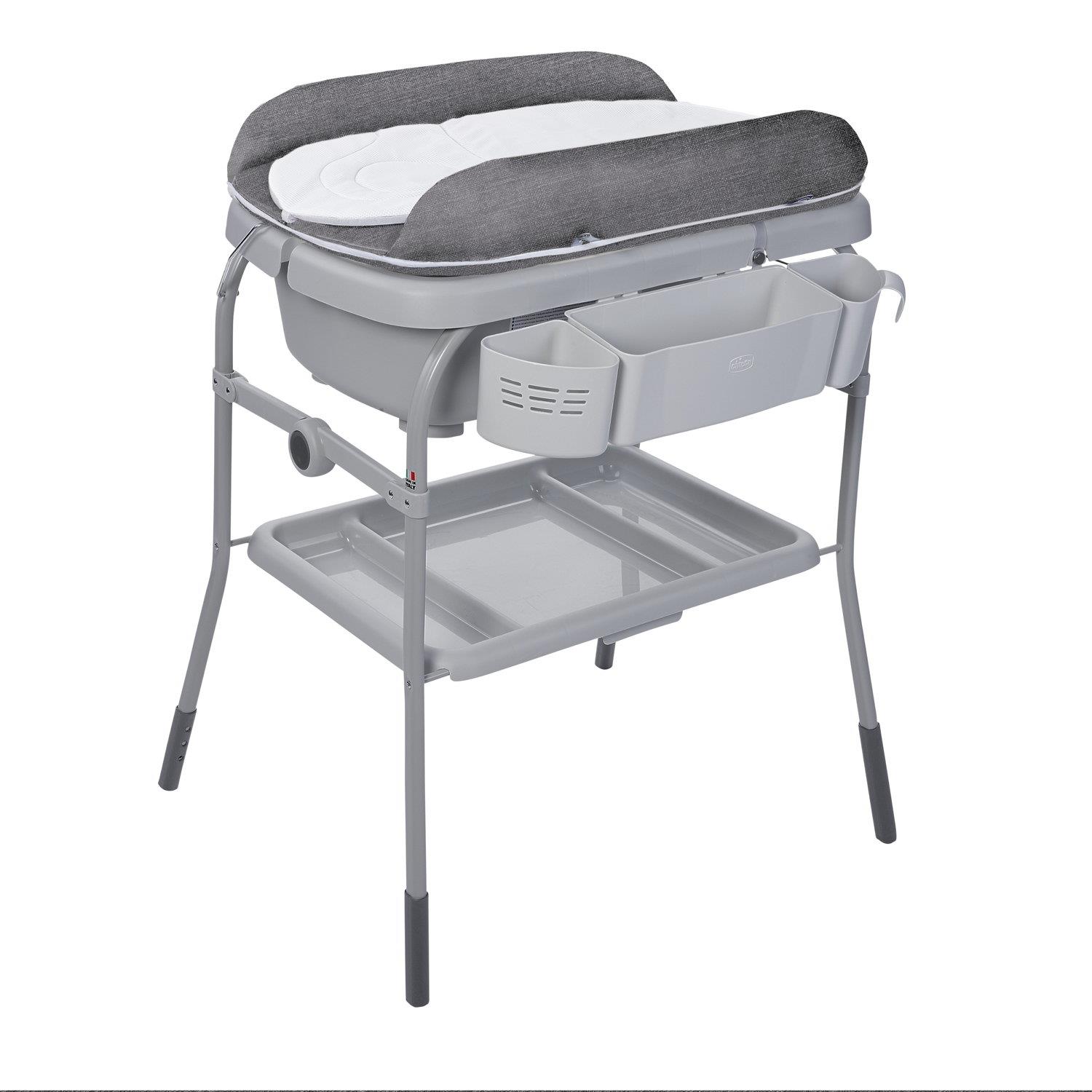 Combi Bain Change Cuddle & Bubble GRIS Chicco