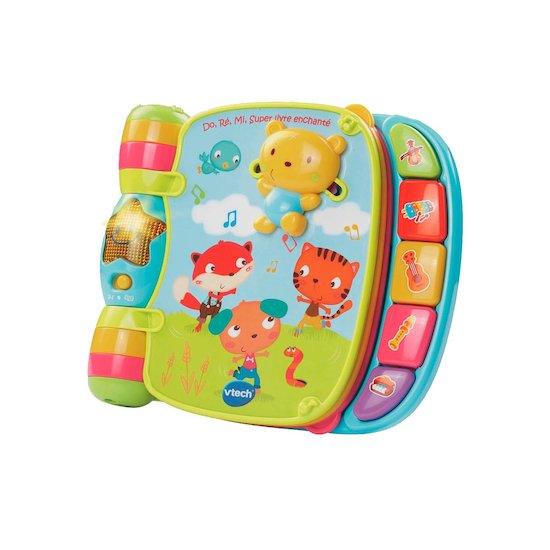 Vtech Baby Livre Intéractif Dorémi Bleu 