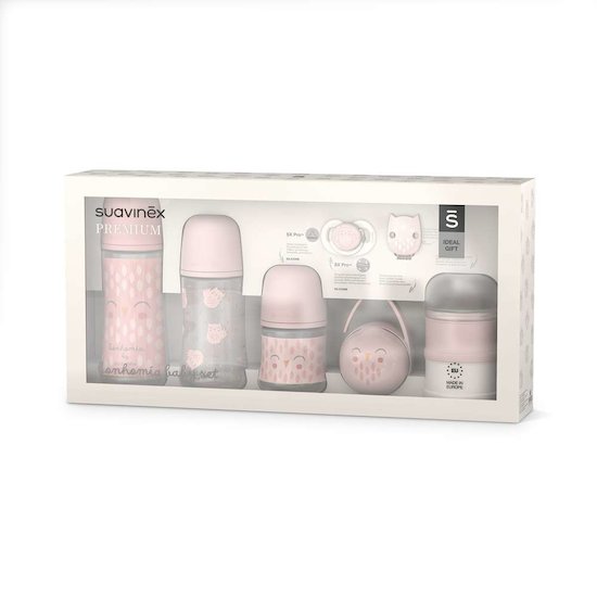 Suavinex Welcome baby set Bonhomia Rose 0 mois +