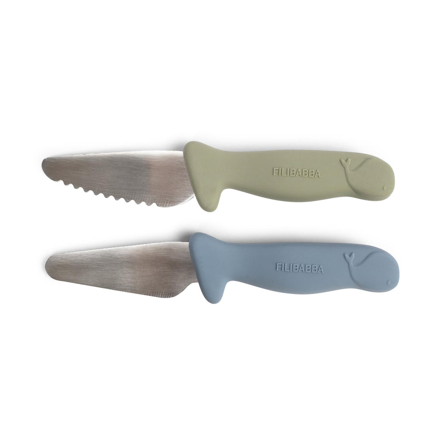 Set de 2 couteaux d'apprentissage MULTICOLORE Filibabba