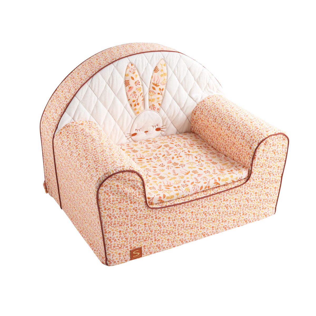 Fauteuil club Esmee ROSE Sauthon
