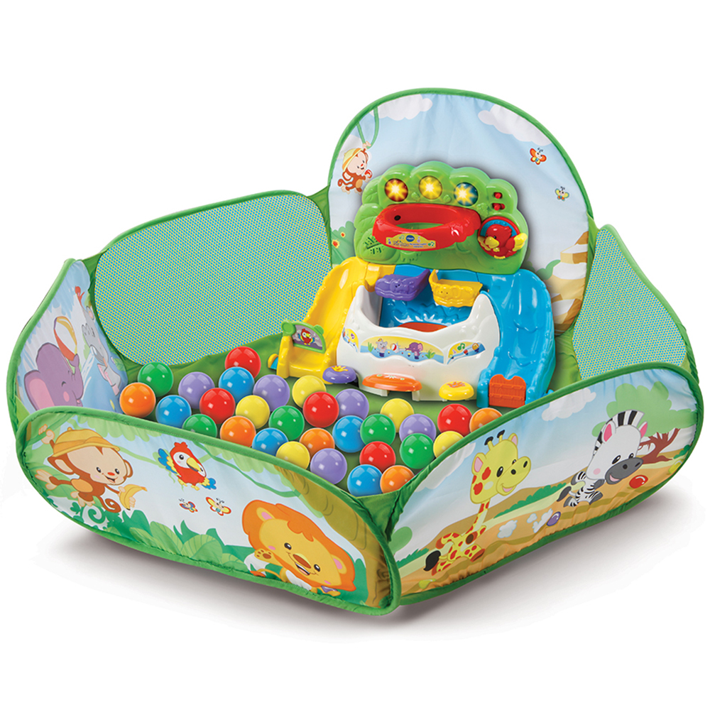 Ma piscine à balles interactive pop'balles VERT Vtech Baby