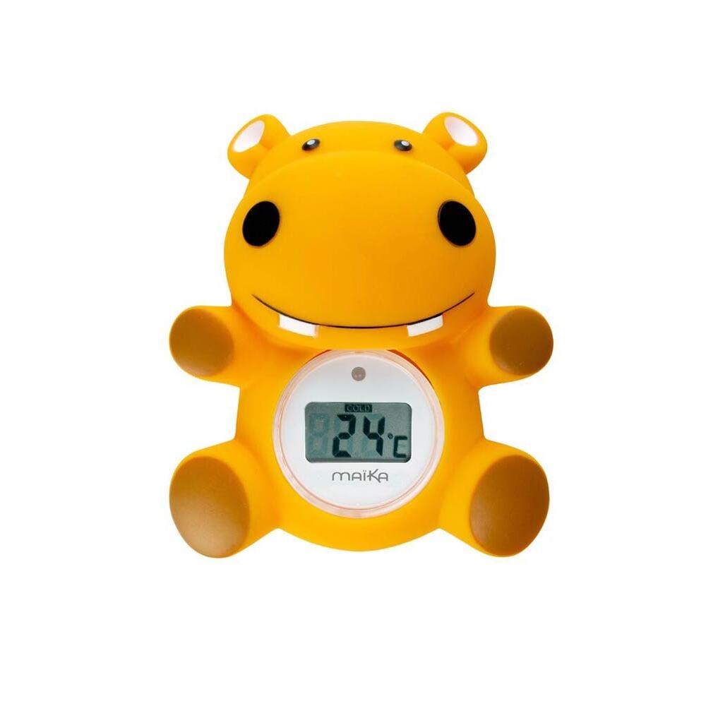 Thermomètre De Bain Hippo ORANGE Maïka