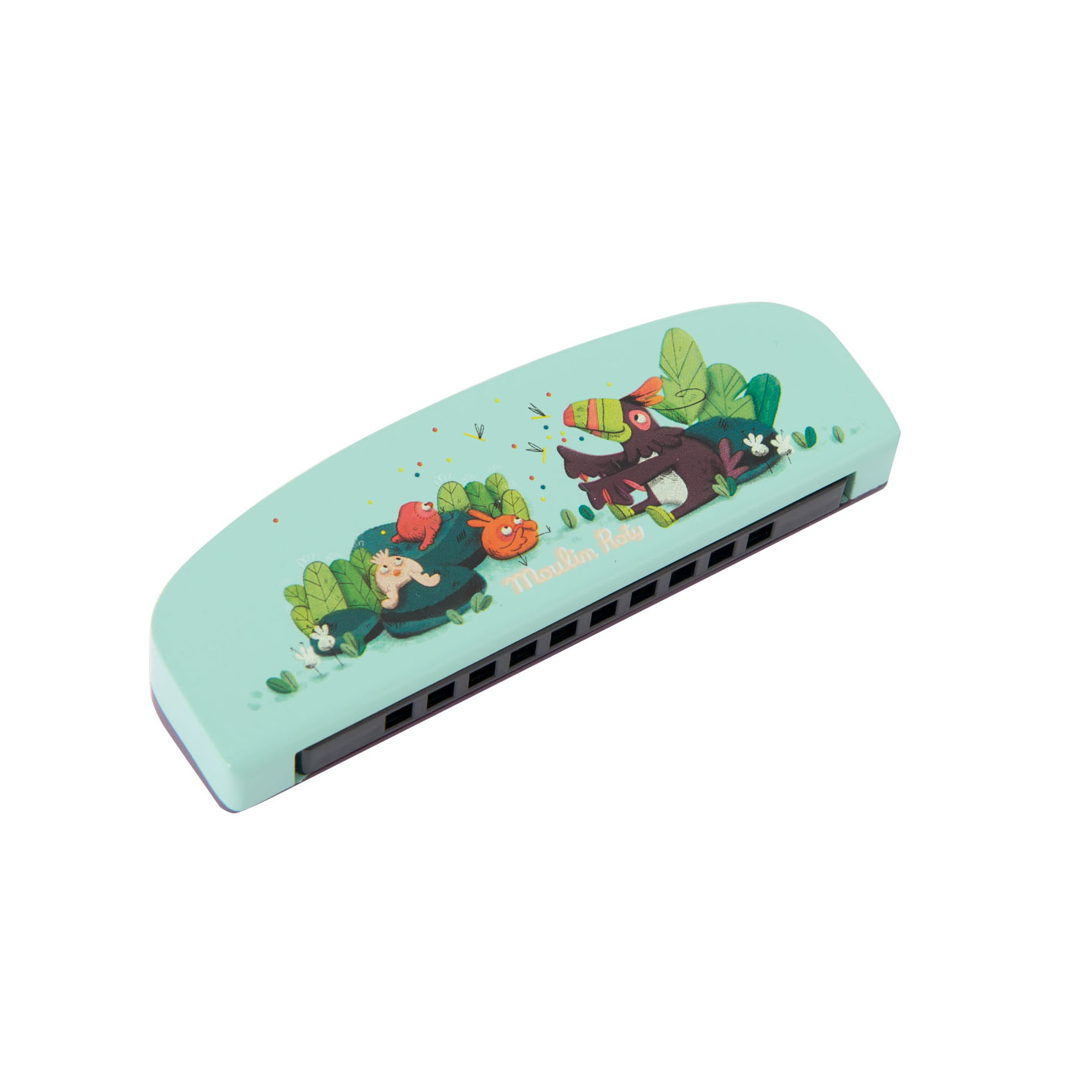 MOULIN ROTY - Harmonica Dans la jungle MULTICOLORE Moulin Roty
