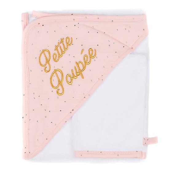 BB&Co Cape de bain et gant de toilette 