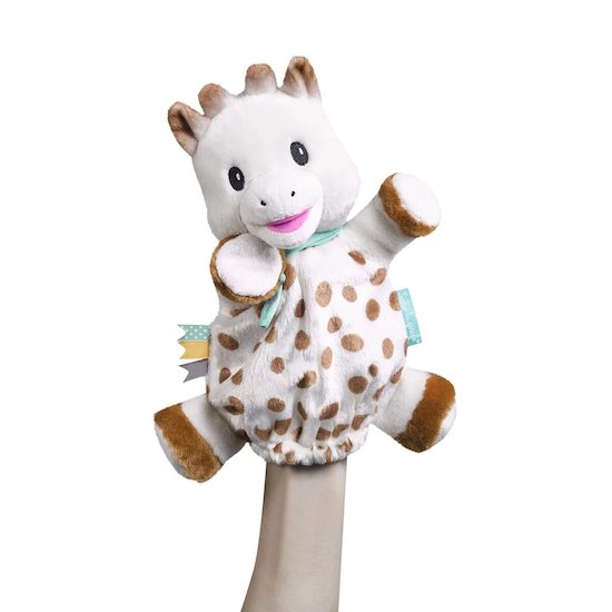 Sophie la girafe Doudou marionnette   Sophie la girafe Doudou marionnette
