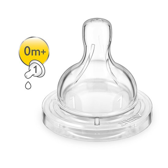 Philips Avent 2 Tétines Classic Plus  Naissance