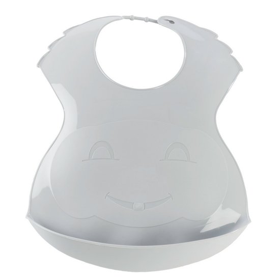 Thermobaby Bavoir semi-rigide Gris Charme 