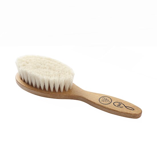 Peigne -amp- brosse en soie blanc - dBb Remond