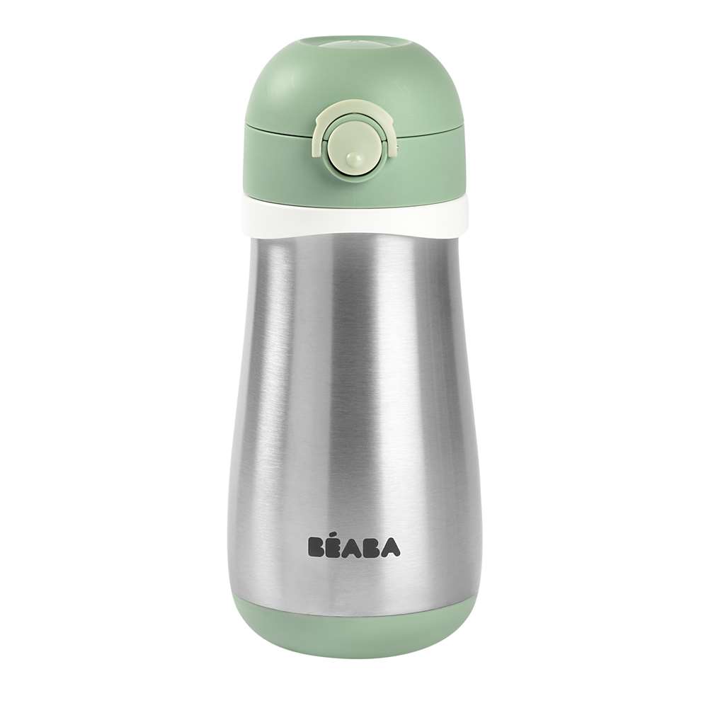 Beaba - Gourde inox VERT Béaba