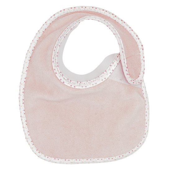 Trois Kilos Sept Bib up bavoir 1er âge Rose 