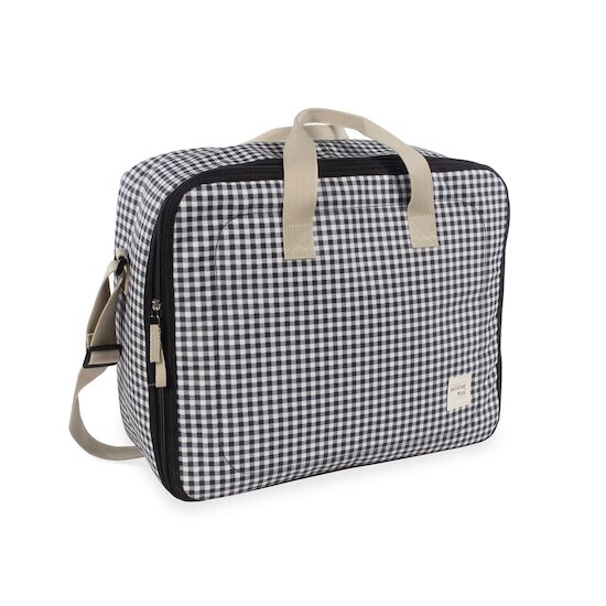 Walking Mum Valise I Love Vichy Black  Walking Mum Valise I Love Vichy Black
