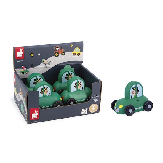 Janod Petite Voiture Cross Roads  Vert  Janod Petite Voiture Cross Roads  Vert