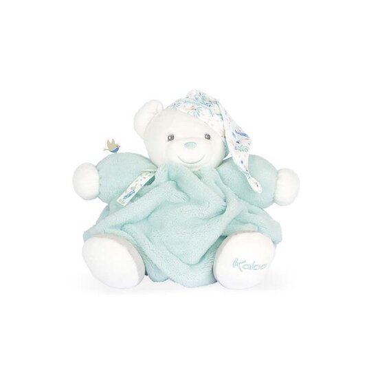 Kaloo Patapouf ourson Plume Vert d'eau 25 cm