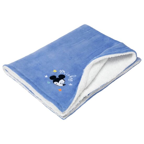 Disney Baby Couverture bi-matière mickey cool 75x100 cm