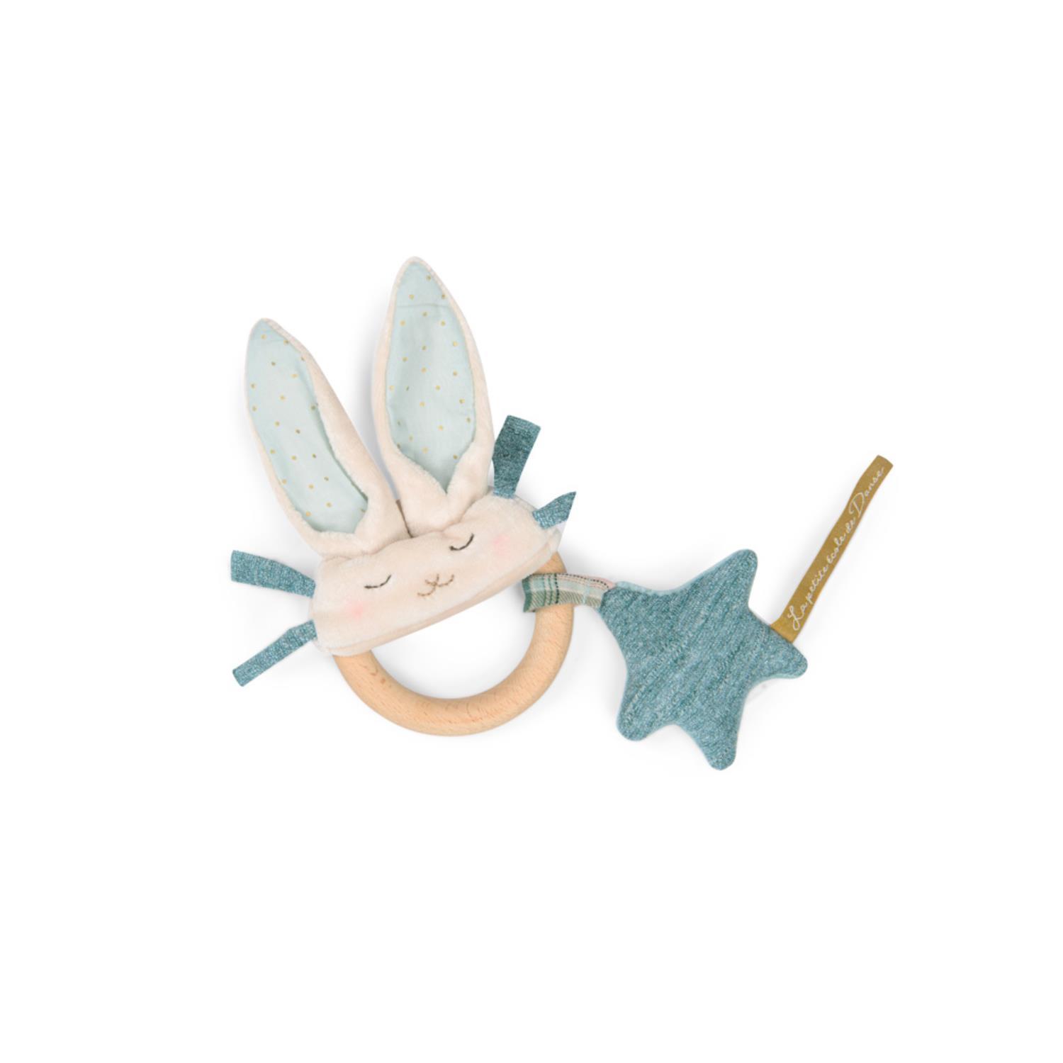 Hochet lapin La petite école de danse ROSE Moulin Roty