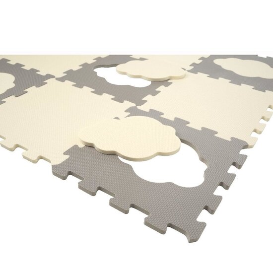 Formula Baby Dalles mousses Nuages Blanc/Gris 