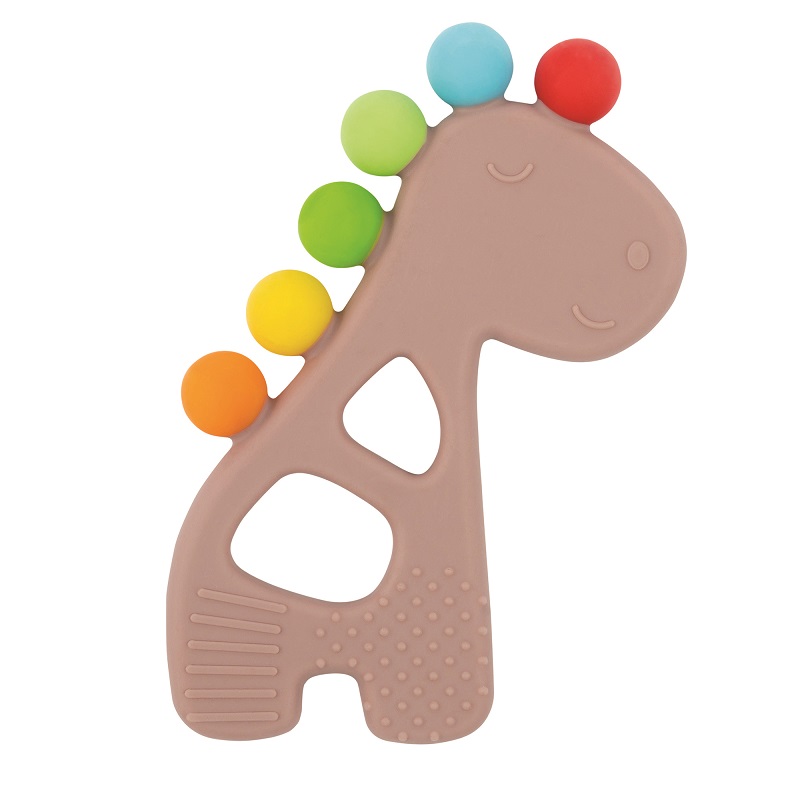 Anneau dentition Girafe MARRON Nattou