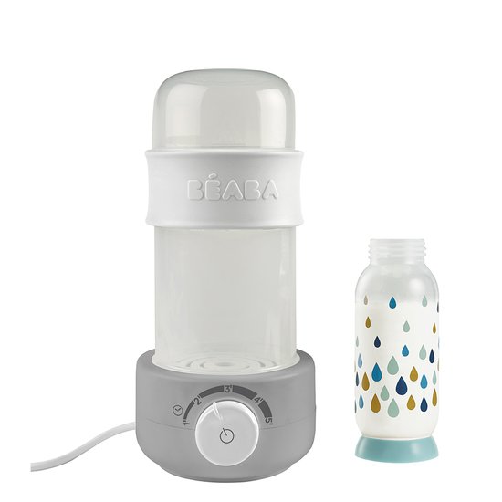 Béaba Chauffe biberon vapeur Baby Milk Second Grey  Béaba Chauffe biberon vapeur Baby Milk Second Grey