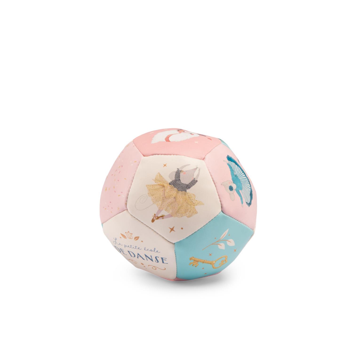 Ballon souple La petite école de danse MULTICOLORE Moulin Roty