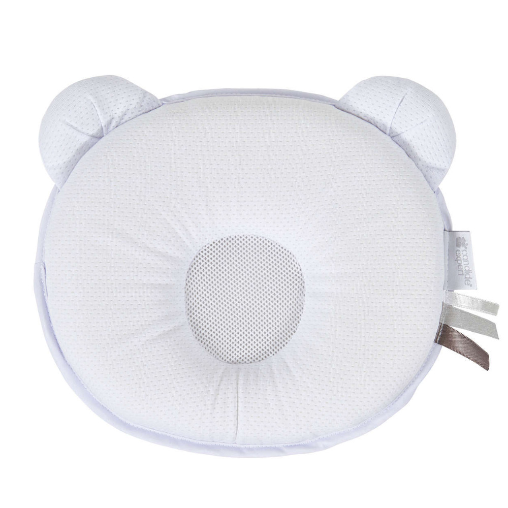 Coussin cale tête bébé P'tit Panda blanc - Au Berceau d'Or