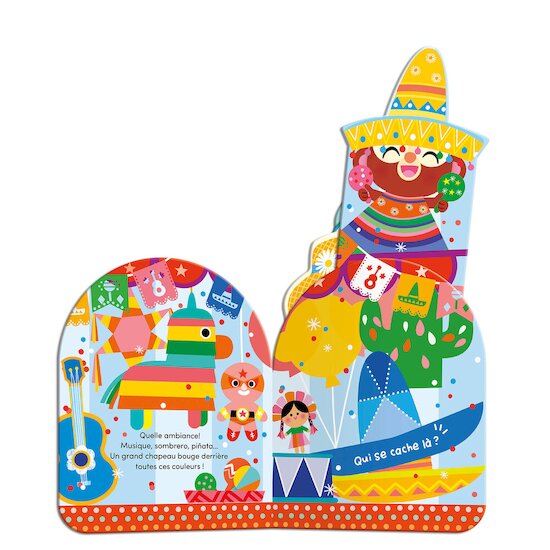 Auzou À qui sont ces drôles de chapeaux ? Multicolore  Auzou À qui sont ces drôles de chapeaux ? Multicolore