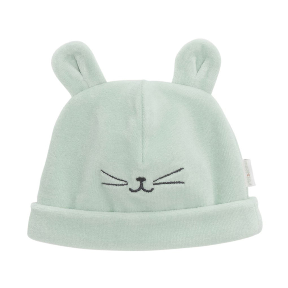 P’tit bisou - Bonnet Mon Trousseau Chaton Vert VERT P’tit bisou