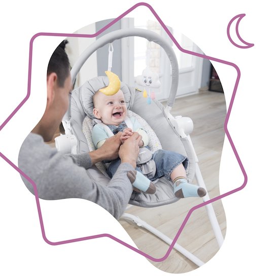 Badabulle Transat en Hauteur compact'up Candy  Badabulle Transat en Hauteur compact'up Candy