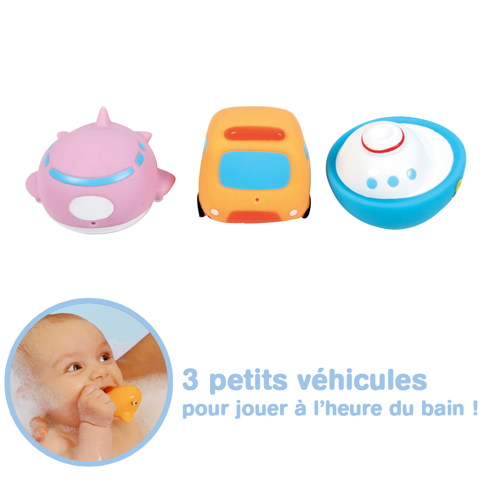 D/éveloppe la dext/érit/é et de la motricit/é LUDI Balle d/éveil bleue pour b/éb/é r/é D/ès 6 mois Des petites billes color/ées dans la balle captivent lattention Diam/ètre : 20 cm