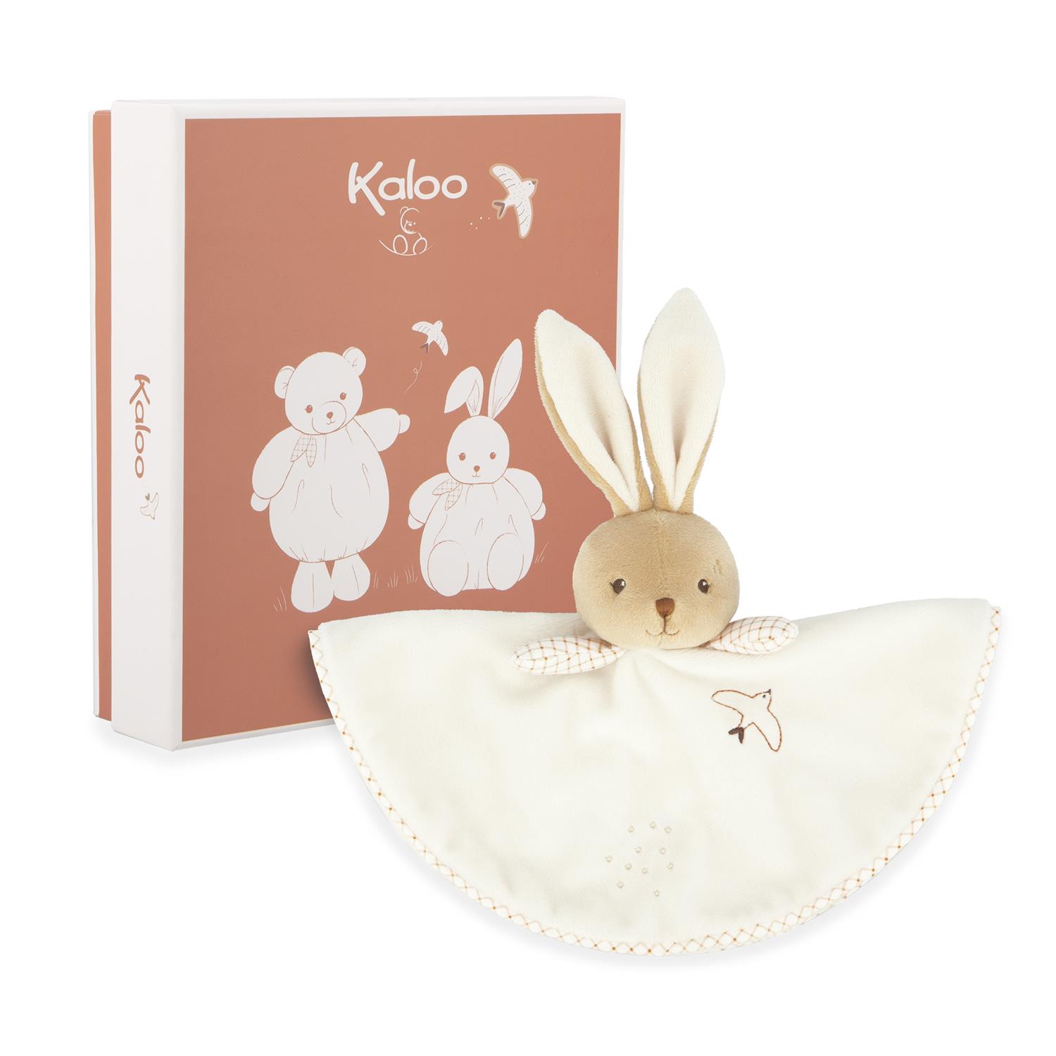 Doudou Lapin Rond BLANC Kaloo