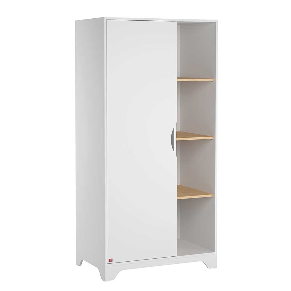 Vox - Armoire 1-porte Leaf BLANC Vox