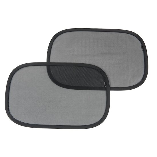 Dooky Pare soleil statique pour voiture 2pcs Noir 