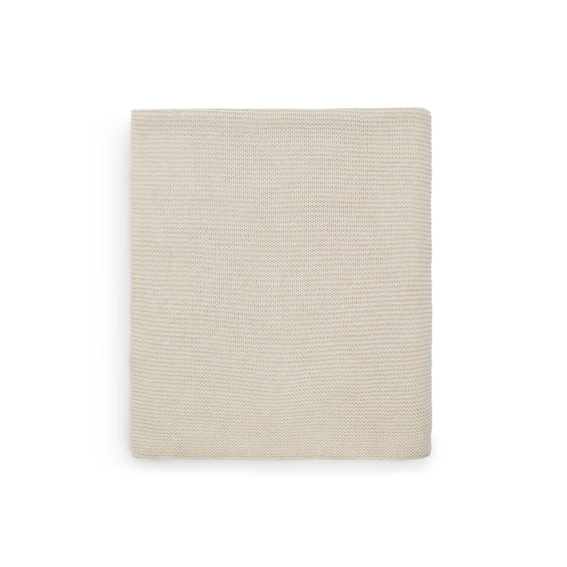 Couverture basic knit BEIGE Jollein